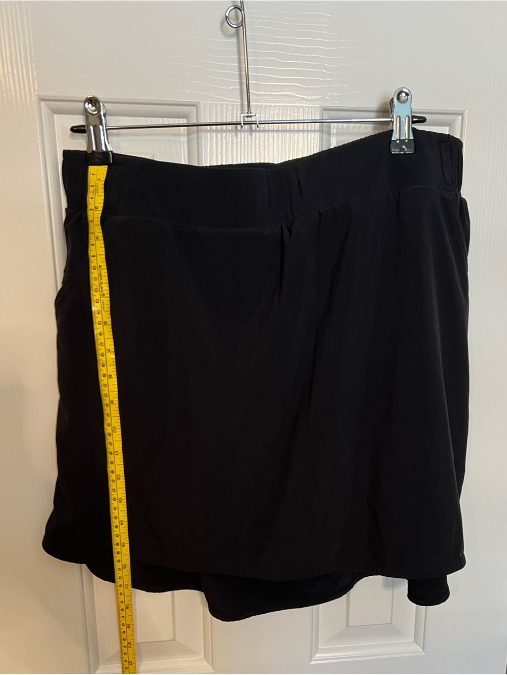 all in motion Black Active Skort with Inner Shorts